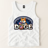 Department Of Government Efficiency Doge Tank Top