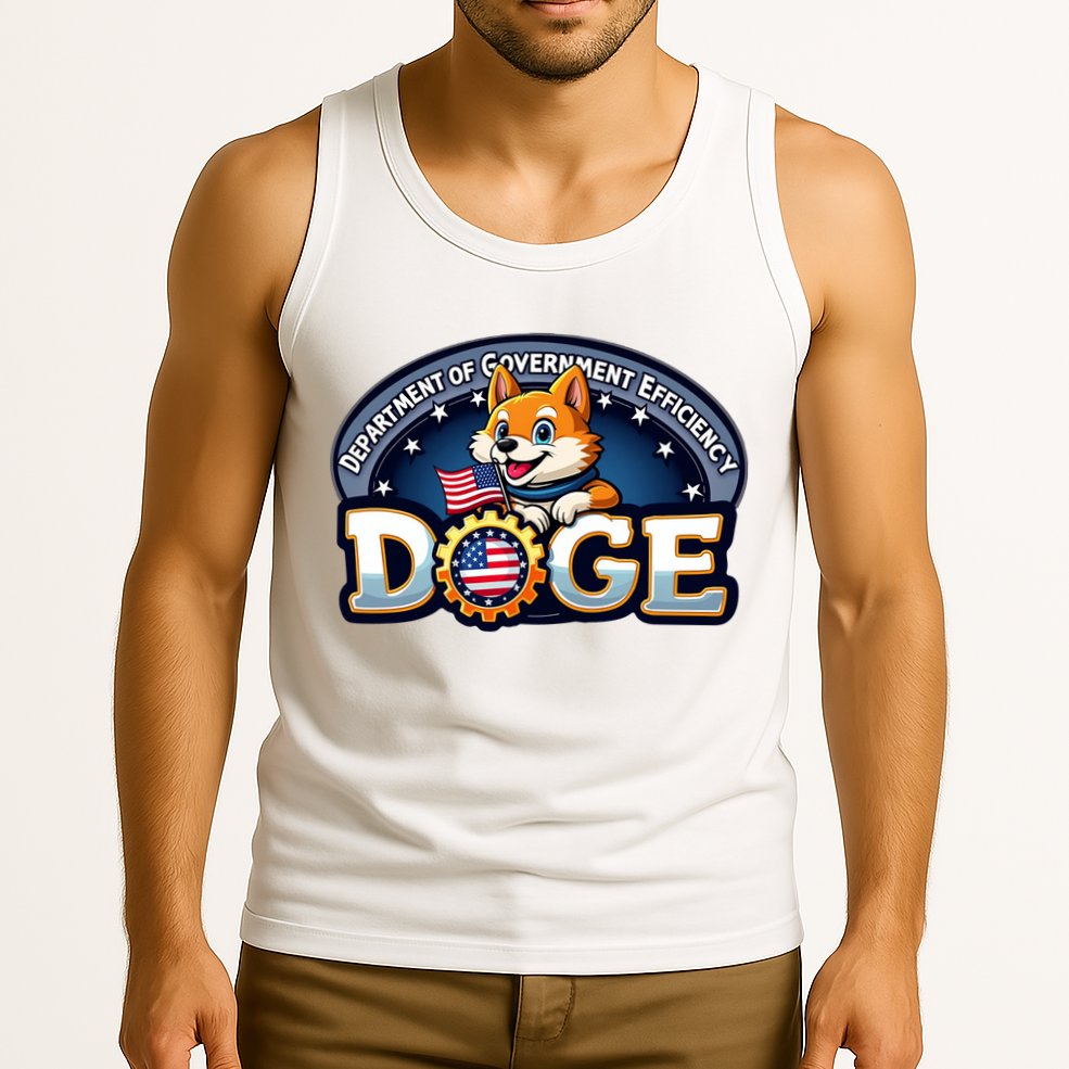 Department Of Government Efficiency Doge Tank Top