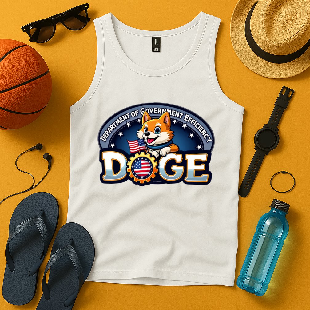 Department Of Government Efficiency Doge Tank Top