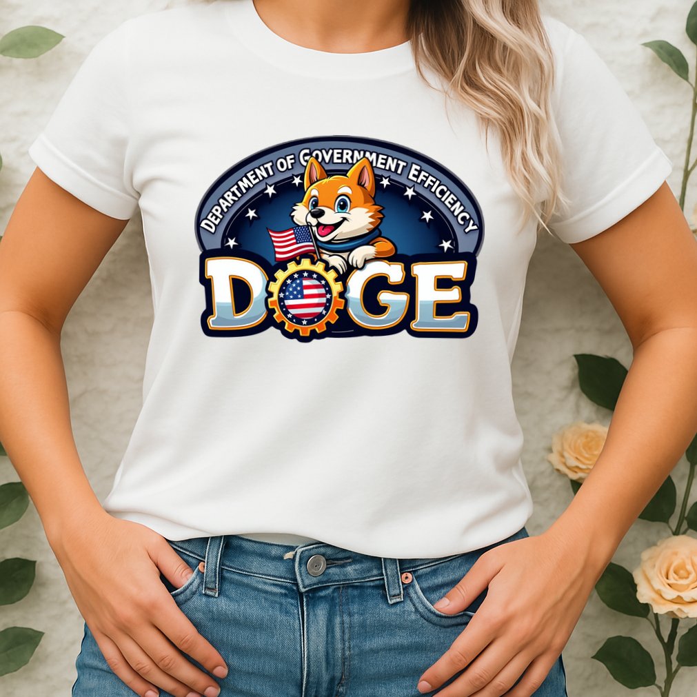 Department Of Government Efficiency Doge Womens T-Shirt