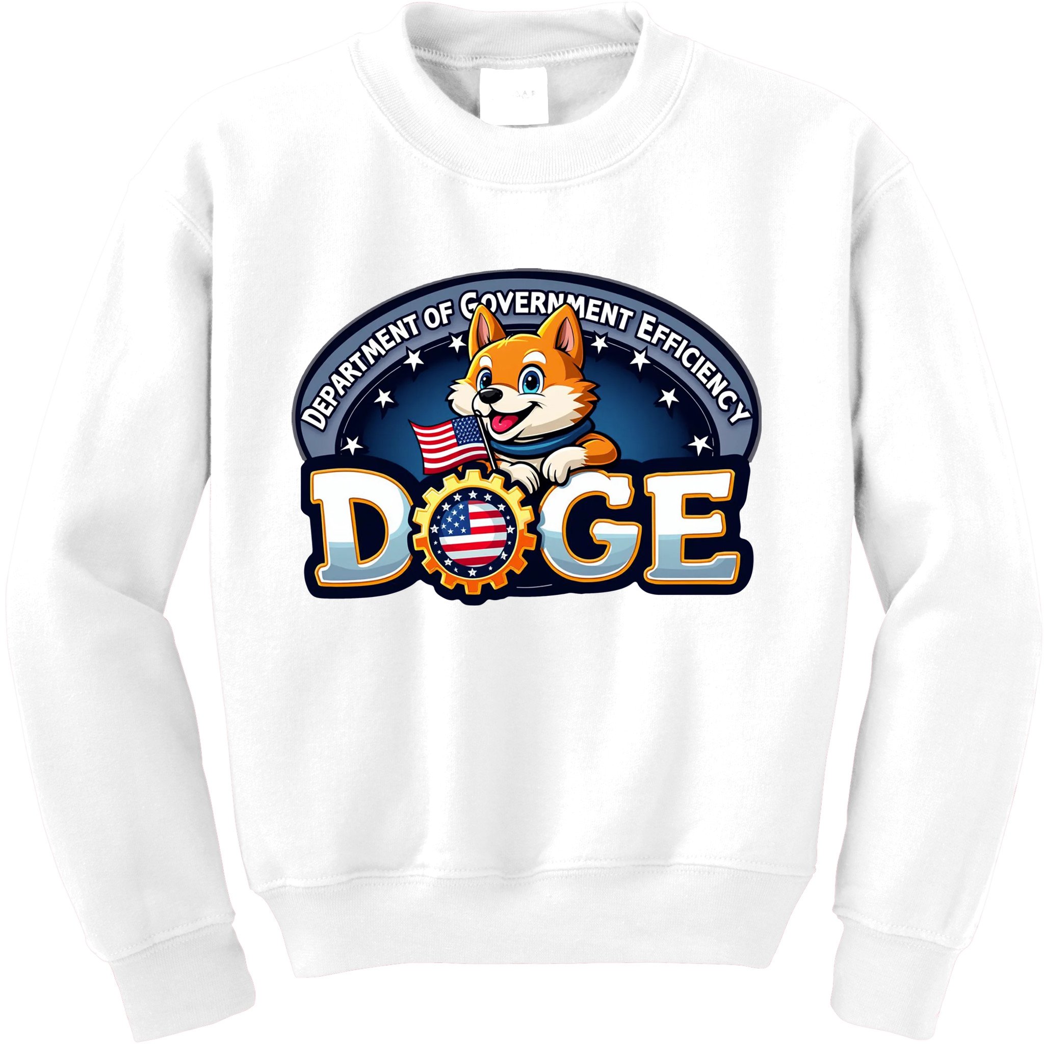 Department Of Government Efficiency Doge Kids Sweatshirt