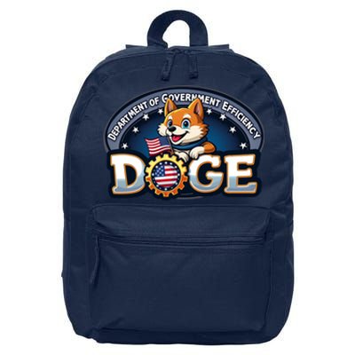 Department Of Government Efficiency D.O.G.E | Elon 16 in Basic Backpack