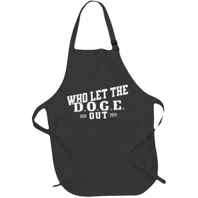 Dept Of Government Efficiency Who Let The D.O.G.E. Out Apron
