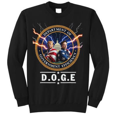 Department Of Government Efficiency Doge Trump 47th Elon Sweatshirt