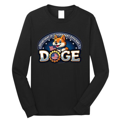 Department Of Government Efficiency D.O.G.E Elon Long Sleeve Shirt