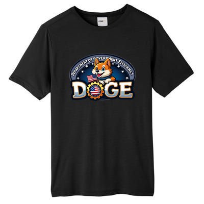 Department Of Government Efficiency D.O.G.E Elon Tall Fusion ChromaSoft Performance T-Shirt