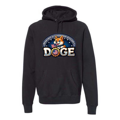 Department Of Government Efficiency D.O.G.E Elon Premium Hoodie