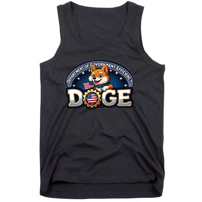 Department Of Government Efficiency D.O.G.E Elon Tank Top