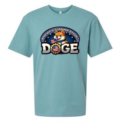 Department Of Government Efficiency D.O.G.E Elon Sueded Cloud Jersey T-Shirt