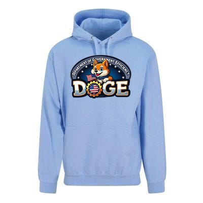 Department Of Government Efficiency D.O.G.E Elon Unisex Surf Hoodie