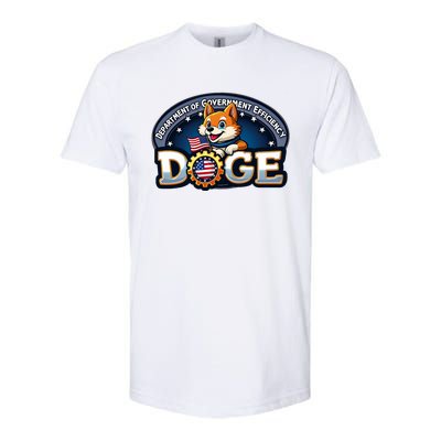 Department Of Government Efficiency D.O.G.E Elon Softstyle CVC T-Shirt