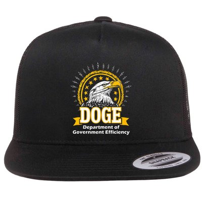 Department Of Government Efficiency Flat Bill Trucker Hat