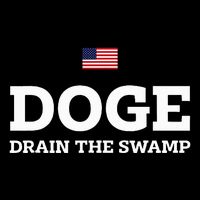 Department Of Government Efficiency Doge Drain The Swamp Cooling Performance Crew T-Shirt