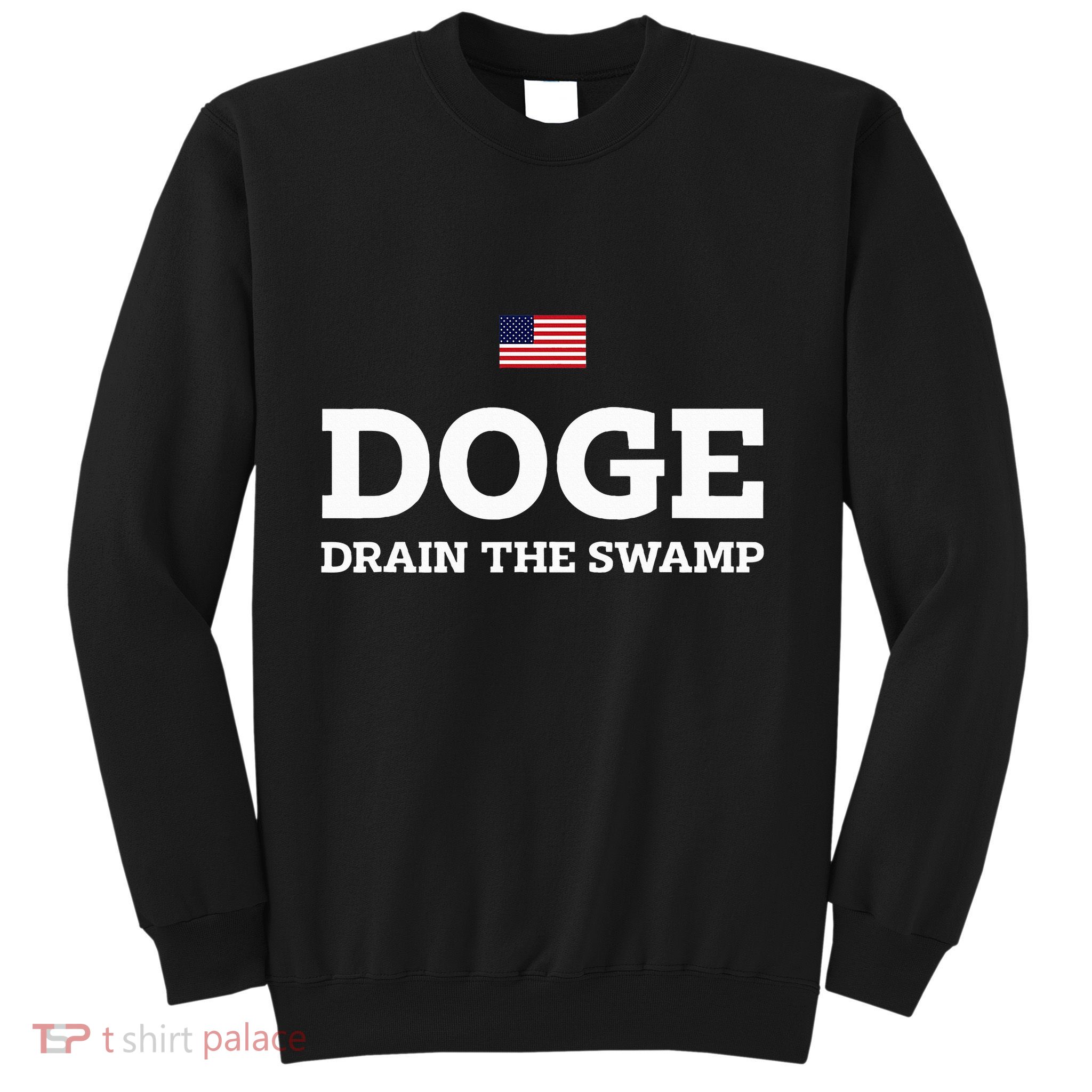 Department Of Government Efficiency Doge Drain The Swamp Sweatshirt