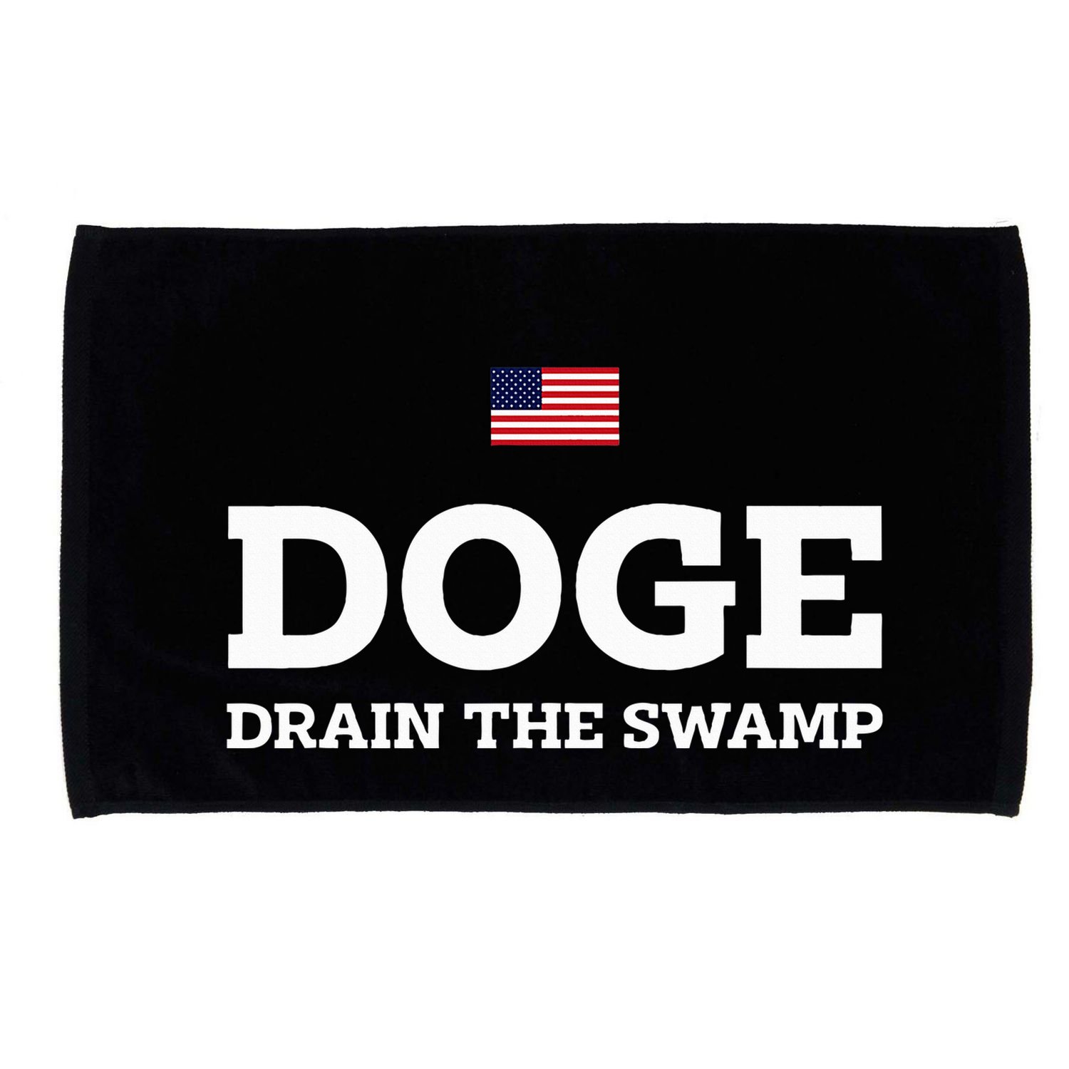Department Of Government Efficiency Doge Drain The Swamp Microfiber Hand Towel