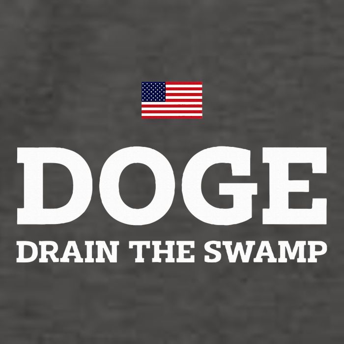 Department Of Government Efficiency Doge Drain The Swamp Vector Backpack