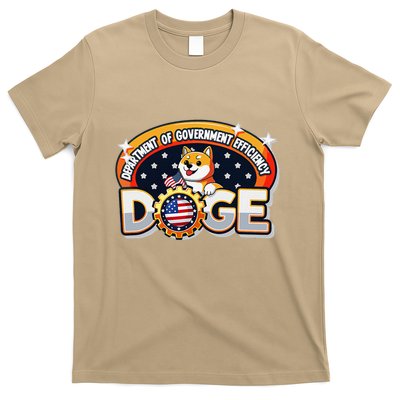 Department Of Government Efficiency Funny Doge Crypto Meme T-Shirt