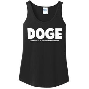 Department Of Government Efficiency Doge Ladies Essential Tank