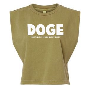 Department Of Government Efficiency Doge Garment-Dyed Women's Muscle Tee