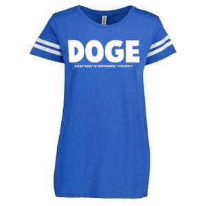 Department Of Government Efficiency Doge Enza Ladies Jersey Football T-Shirt