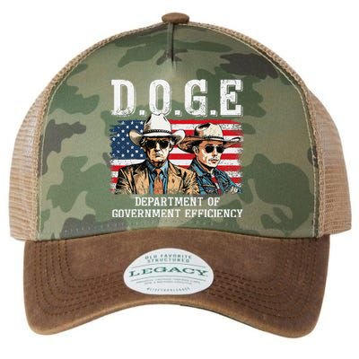 Department Of Government Efficiency Doge Trump Legacy Tie Dye Trucker Hat