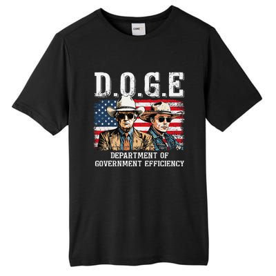 Department Of Government Efficiency Doge Trump Tall Fusion ChromaSoft Performance T-Shirt