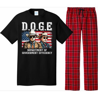 Department Of Government Efficiency Doge Trump Pajama Set