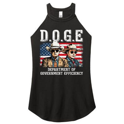 Department Of Government Efficiency Doge Trump Women's Perfect Tri Rocker Tank