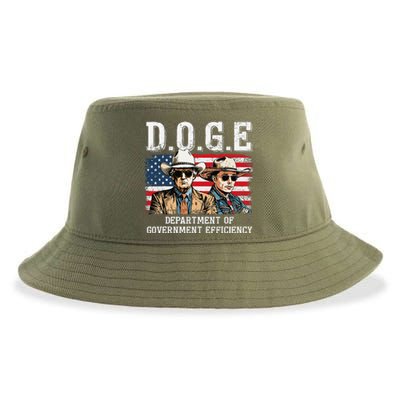 Department Of Government Efficiency Doge Trump Sustainable Bucket Hat