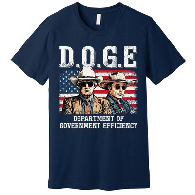 Department Of Government Efficiency Doge Trump Premium T-Shirt