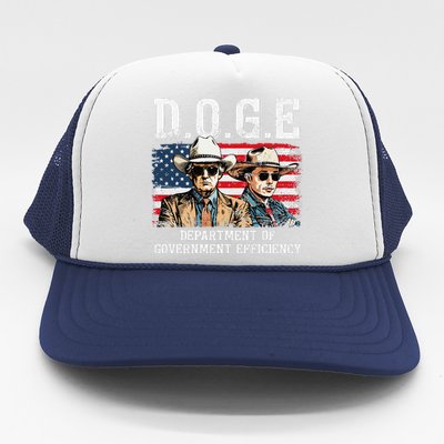 Department Of Government Efficiency Doge Trump Trucker Hat