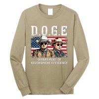 Department Of Government Efficiency Doge Trump Long Sleeve Shirt