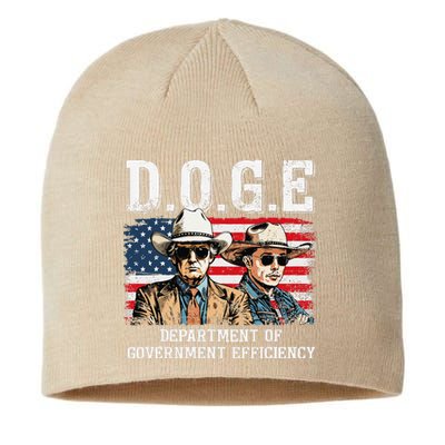 Department Of Government Efficiency Doge Trump Sustainable Beanie