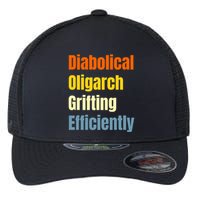 Diabolical Oligarch Grifting Efficiently Doge Flexfit Unipanel Trucker Cap