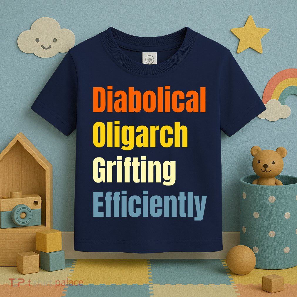 Diabolical Oligarch Grifting Efficiently Doge Toddler T-Shirt
