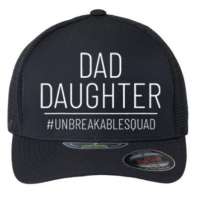 Dad Of Girl Funny Fathers Day 2024 Flexfit Unipanel Trucker Cap