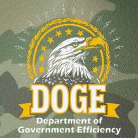 Department Of Government Efficiency Funny Trump 2024 Doge Legacy Tie Dye Trucker Hat