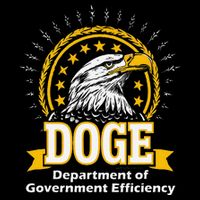 Department Of Government Efficiency Funny Trump 2024 Doge Drawstring Bag