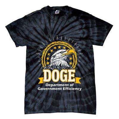 Department Of Government Efficiency Funny Trump 2024 Doge Tie-Dye T-Shirt