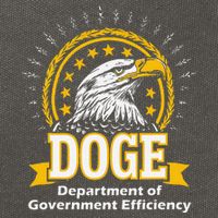 Department Of Government Efficiency Funny Trump 2024 Doge Cotton Canvas Backpack
