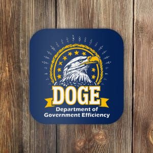 Department Of Government Efficiency Funny Trump 2024 Doge Coaster