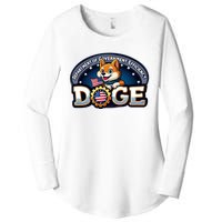 Department Of Government Efficiency D.O.G.E | Elon Women's Perfect Tri Tunic Long Sleeve Shirt