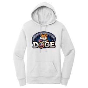 Department Of Government Efficiency D.O.G.E | Elon Women's Pullover Hoodie