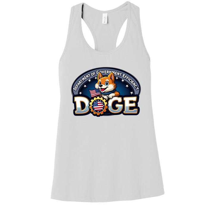 Department Of Government Efficiency D.O.G.E | Elon Women's Racerback Tank