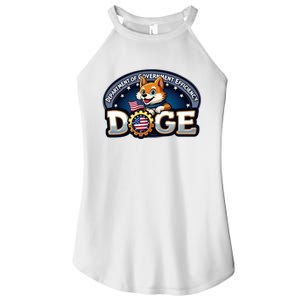 Department Of Government Efficiency D.O.G.E | Elon Women's Perfect Tri Rocker Tank