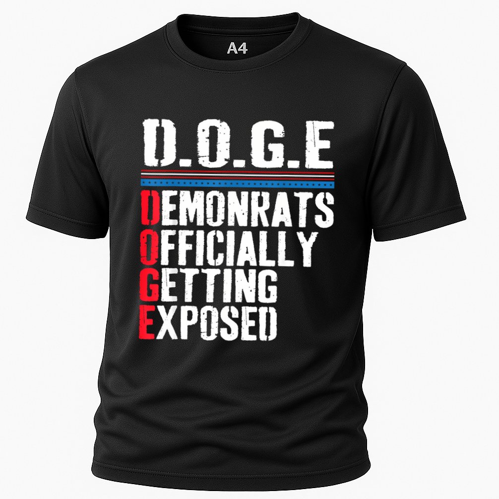Democrat Officially Getting Exposed Trump 2025 Cooling Performance Crew T-Shirt