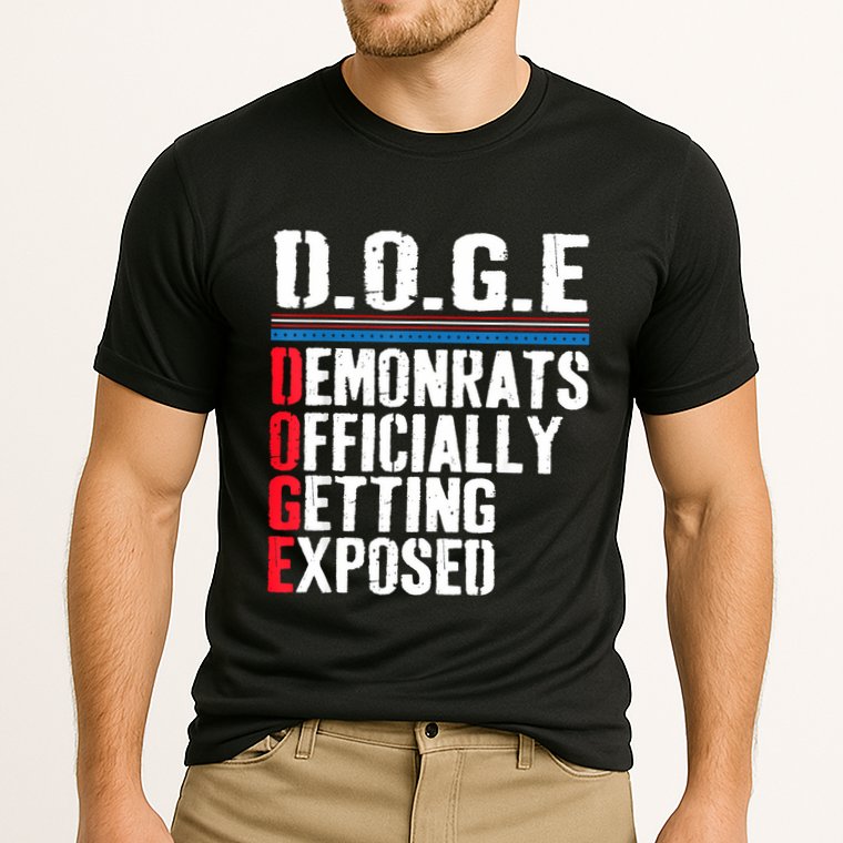 Democrat Officially Getting Exposed Trump 2025 Cooling Performance Crew T-Shirt