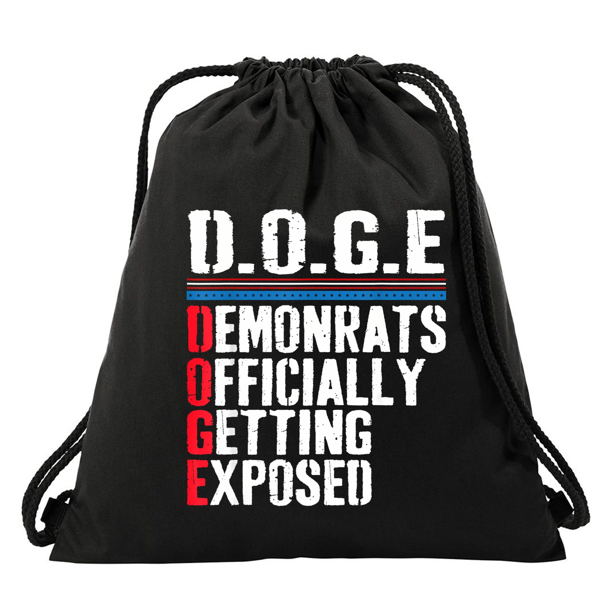 Democrat Officially Getting Exposed Trump 2025 Drawstring Bag