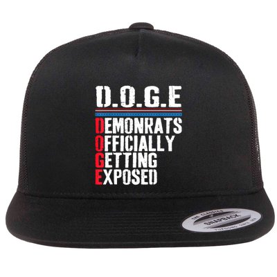 Democrat Officially Getting Exposed Trump 2025 Flatbill Hat