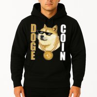 Doge Coin Gansta Thug Dogecoin Crypto Currency Hoodie